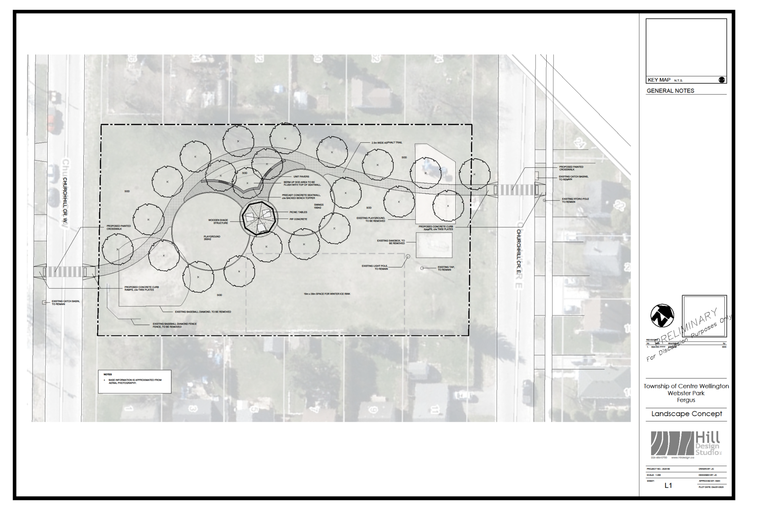 Webster Park Conceptual Design