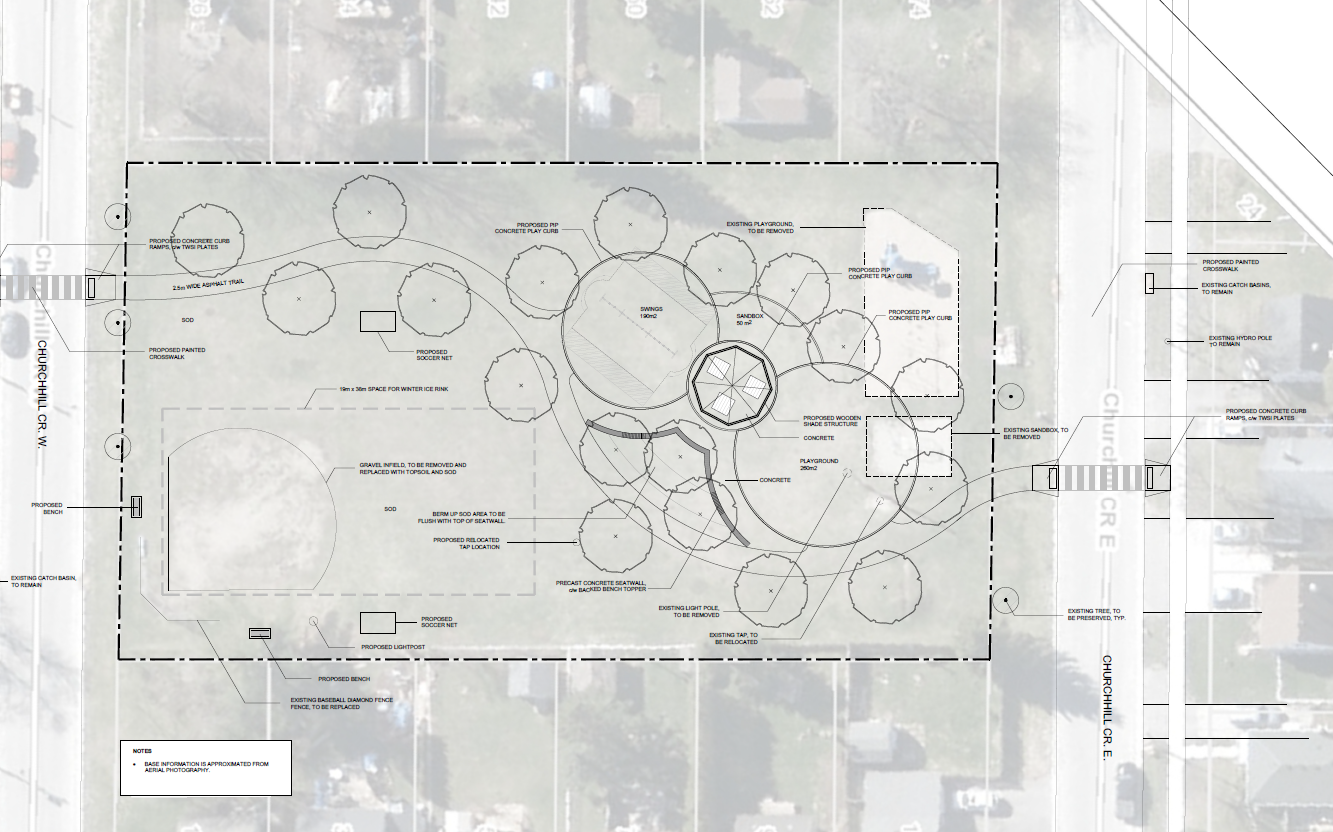 Concept Plan for Webster Park